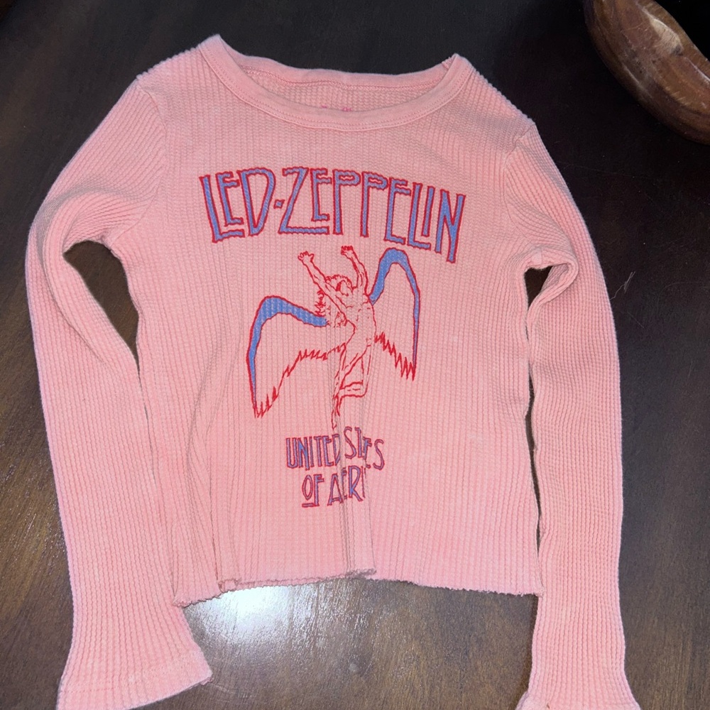 Rowdy Sprout Pink Graphic Long Sleeve